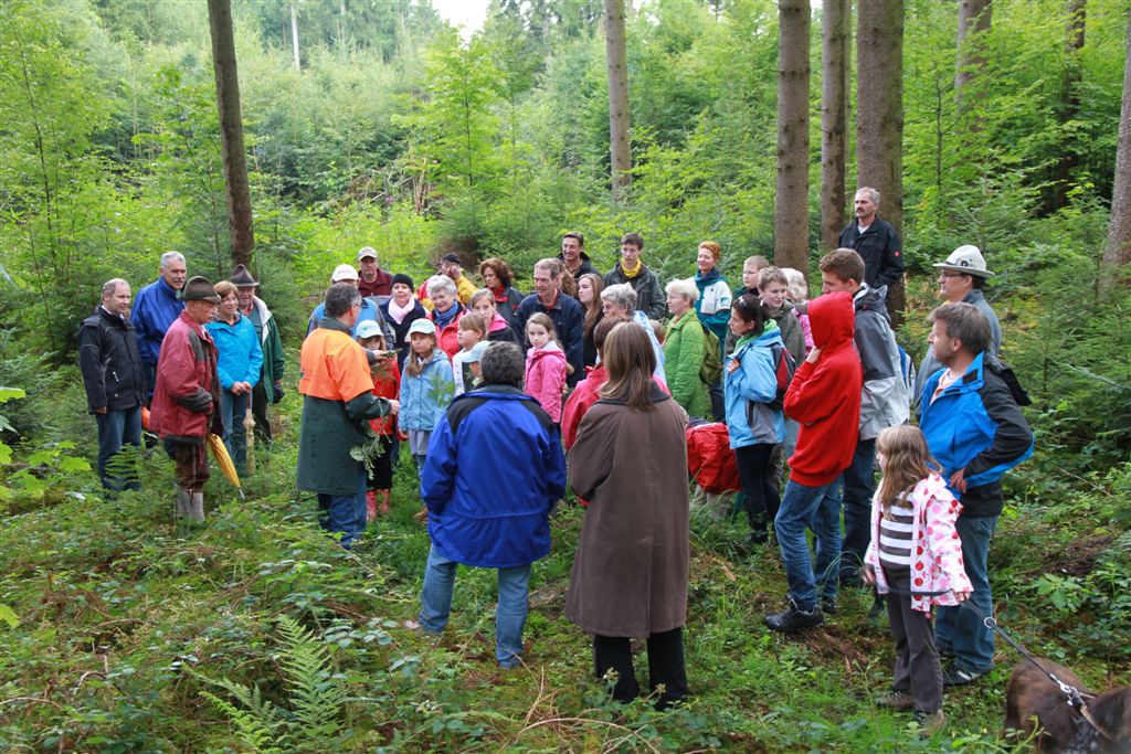 Walderlebnisspaziergang der Kolpingsfamilie H�henrain